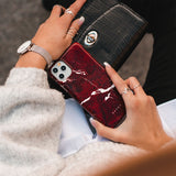 Burga iPhone 18 Pro Skal Tough MagSafe Iconic Red Ruby