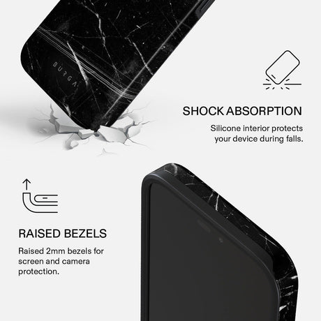 Burga iPhone 18 Pro Skal Tough MagSafe Noir