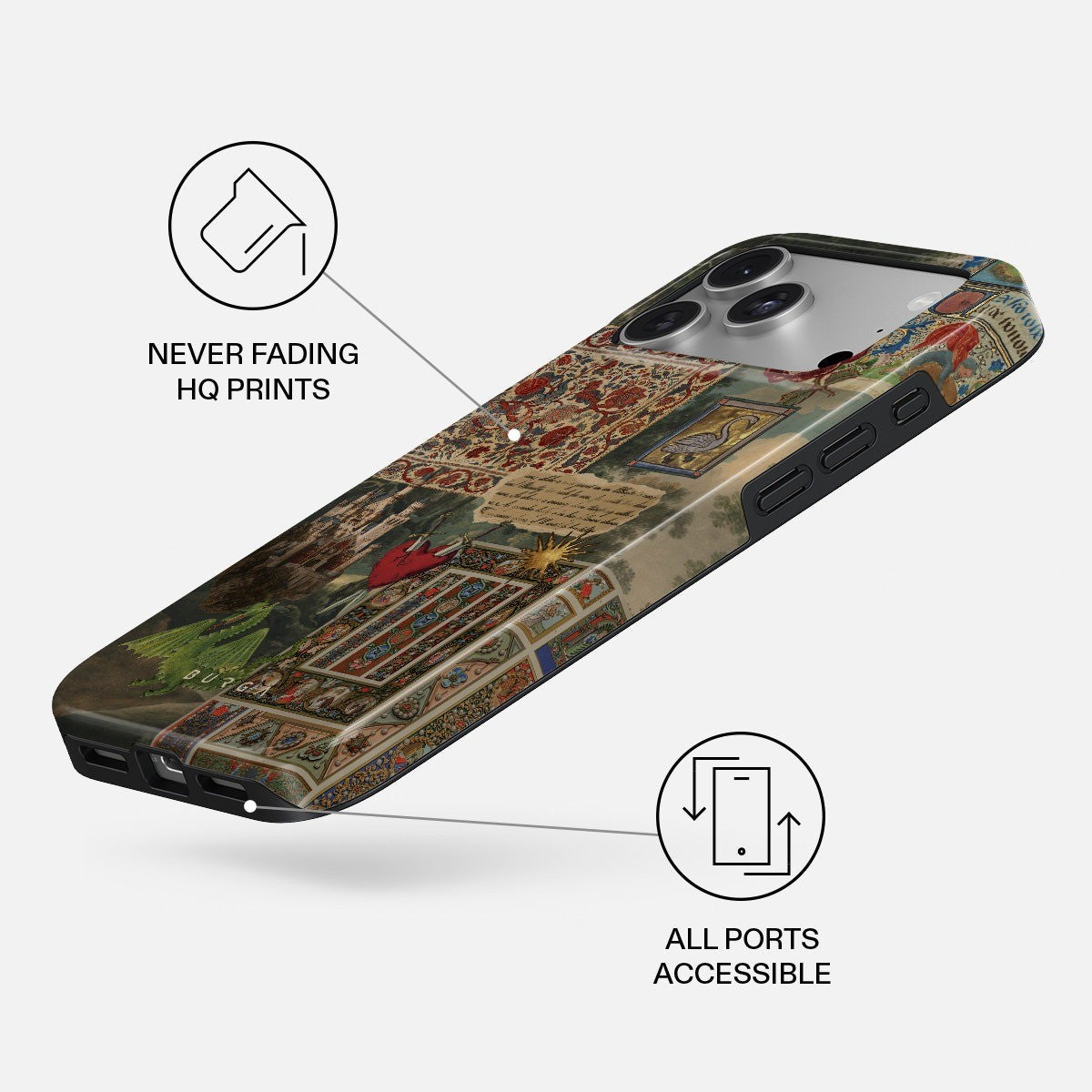 Burga iPhone 18 Pro Skal Tough MagSafe Oath