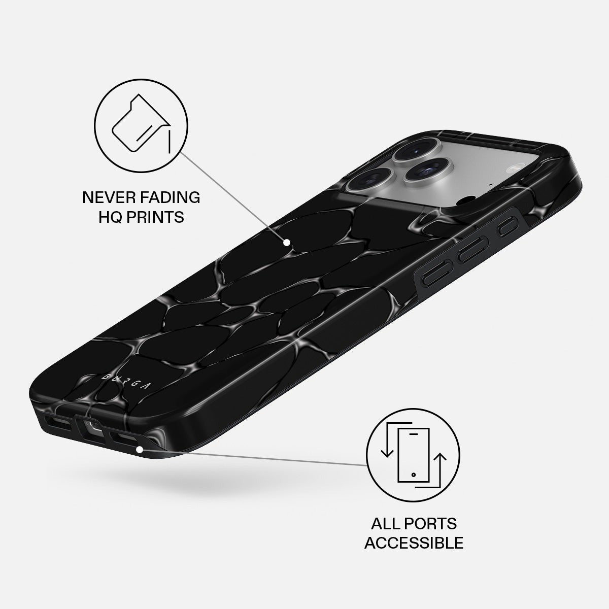 Burga iPhone 18 Pro Skal Tough MagSafe Vold