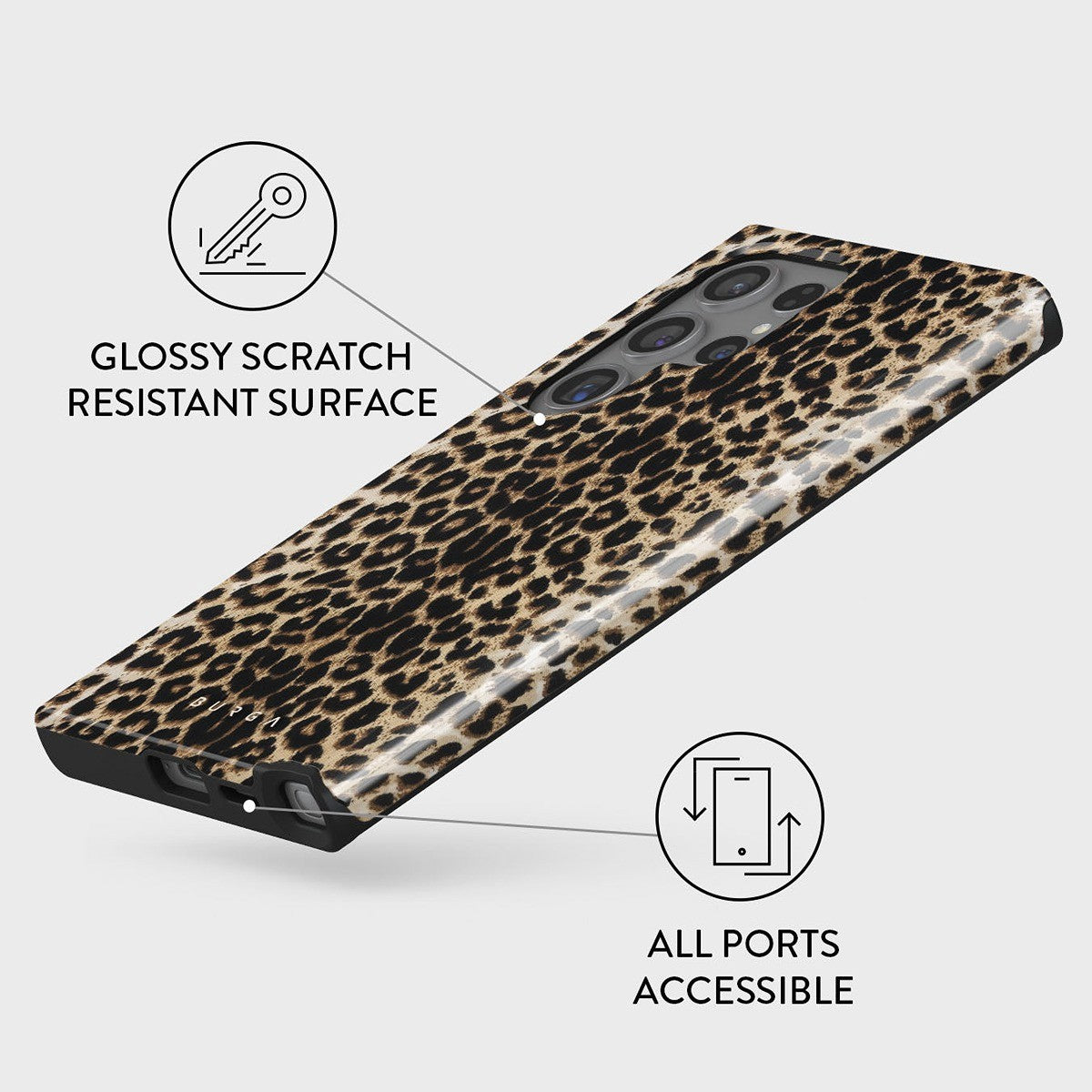 Burga Samsung Galaxy S24 Ultra Skal Tough Player