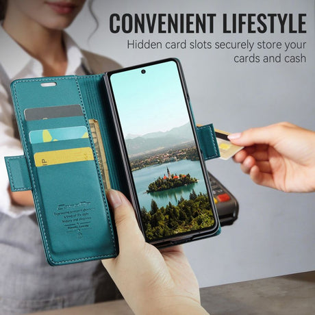 CaseMe Samsung Galaxy Z Fold 8 Ultra Fodral 023 Series Grön