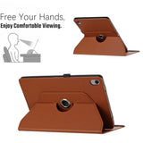 Samsung Galaxy Tab S12 Plus Fodral 360 Grader Vridbar Brun