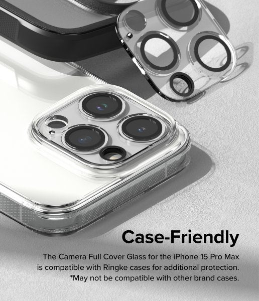 Ringke iPhone 15 Pro Max Kameraskydd Camera Protector Glass 2-pack