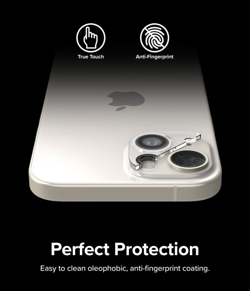 Ringke iPhone 15/iPhone 15 Plus Kameraskydd Camera Protector Glass 2-pack