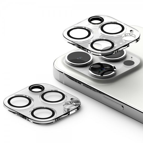 Ringke iPhone 15 Pro Kameraskydd Camera Protector Glass 2-pack