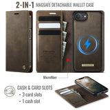 CaseMe iPhone 16e/iPhone 17e Fodral C49 Series Brun