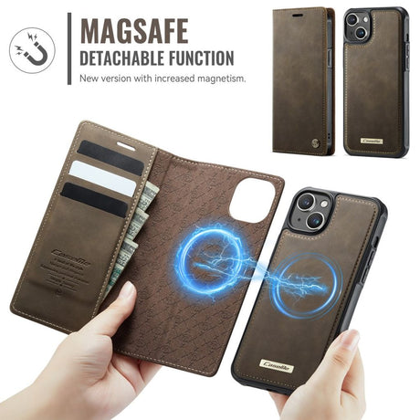 CaseMe iPhone 13 Fodral C49 Series Brun