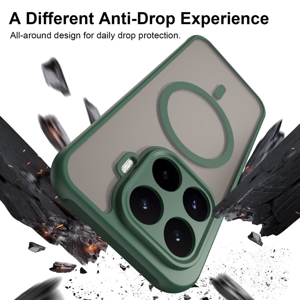 Xiaomi 17T Skal Frostad MagSafe Grön