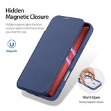 Dux Ducis iPhone 17 Pro Max/iPhone 18 Pro Max Fodral Skin X Pro Series MagSafe Blå