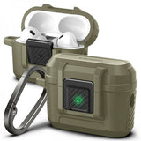 Spigen AirPods Pro 2 Skal Lock Fit Vintage Khaki