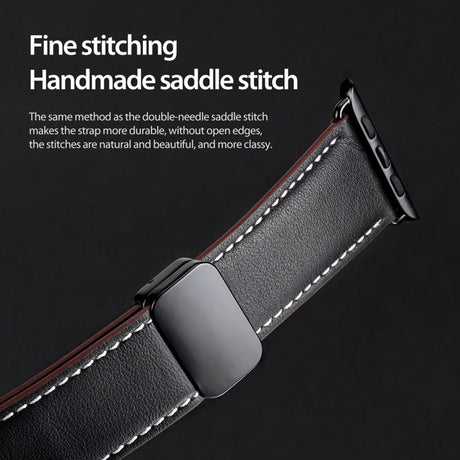 Dux Ducis Apple Watch 44/45/46mm/Ultra 49mm Armband YA Series Svart