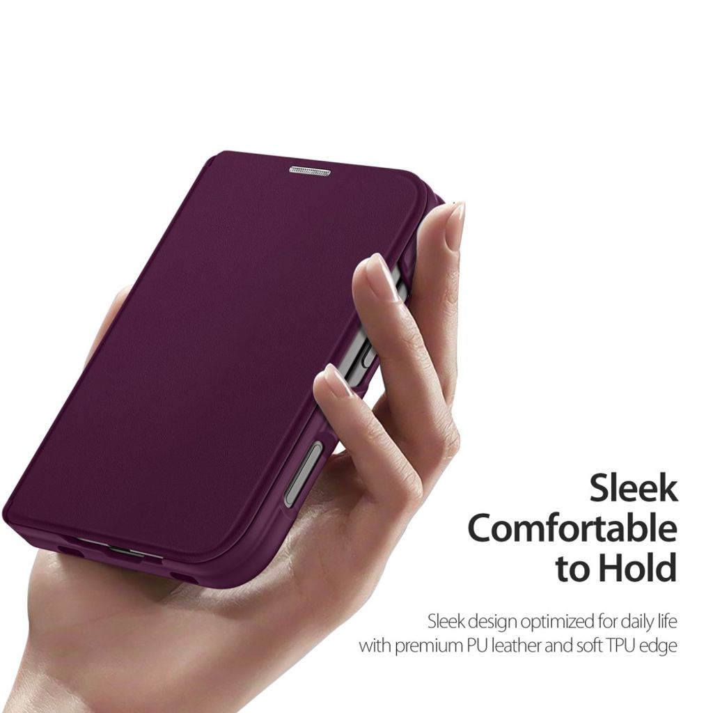 Dux Ducis iPhone Duo Fodral Skin X Pro Series MagSafe Lila