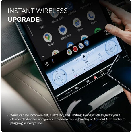 Ottocast Mini Trådlös Apple CarPlay/Android Auto Adapter
