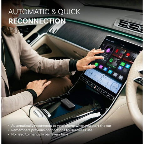 Ottocast Play2Video Ultra Trådlös CarPlay/Android Auto Adapter Allt-i-1