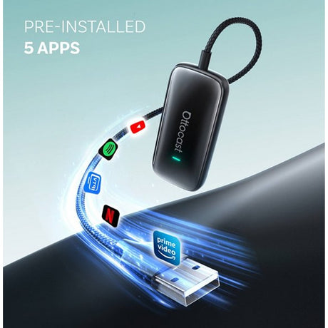 Ottocast Play2Video Ultra Trådlös CarPlay/Android Auto Adapter Allt-i-1