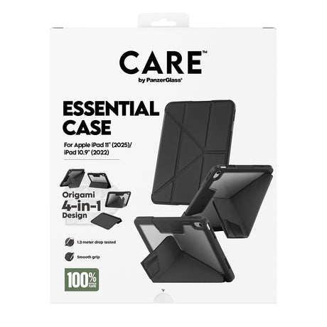 CARE by PanzerGlass iPad 10.9 (gen 10)/iPad 11 (A16) Fodral Essential Case Svart