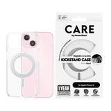 CARE by PanzerGlass iPhone 15 Skal Kickstand MagSafe Transparent