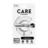 CARE by PanzerGlass iPhone 15 Skal Kickstand MagSafe Transparent