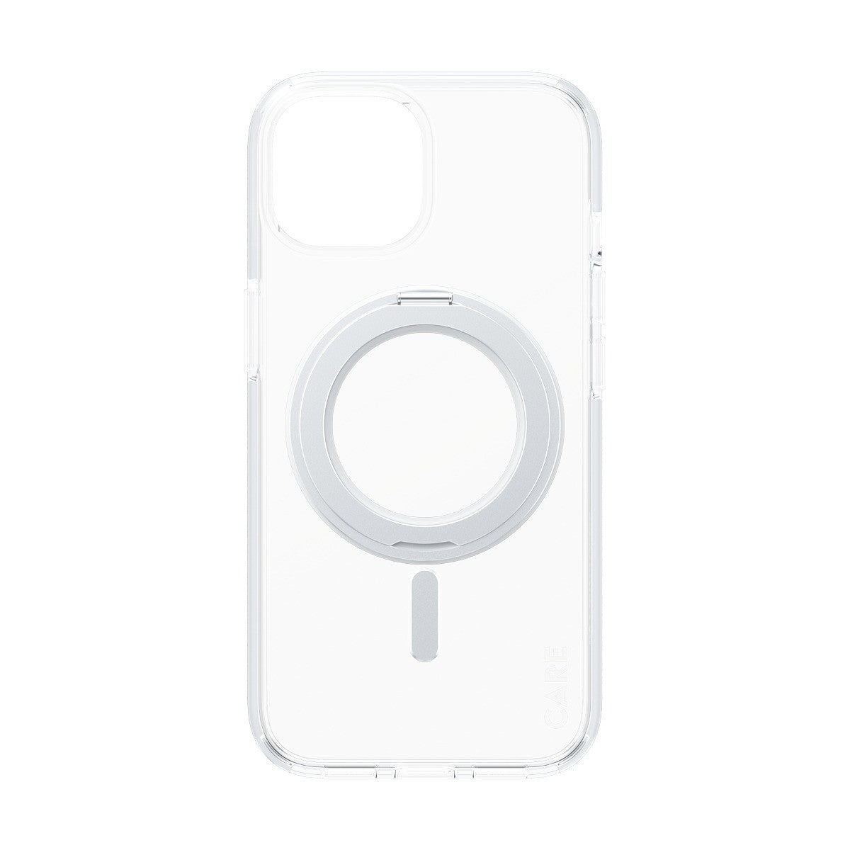 CARE by PanzerGlass iPhone 15 Skal Kickstand MagSafe Transparent