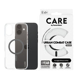 CARE by PanzerGlass iPhone 16 Plus Skal Urban Combat MagSafe Svart