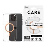 CARE by PanzerGlass iPhone 16 Pro Max Skal Urban Combat MagSafe Peachy