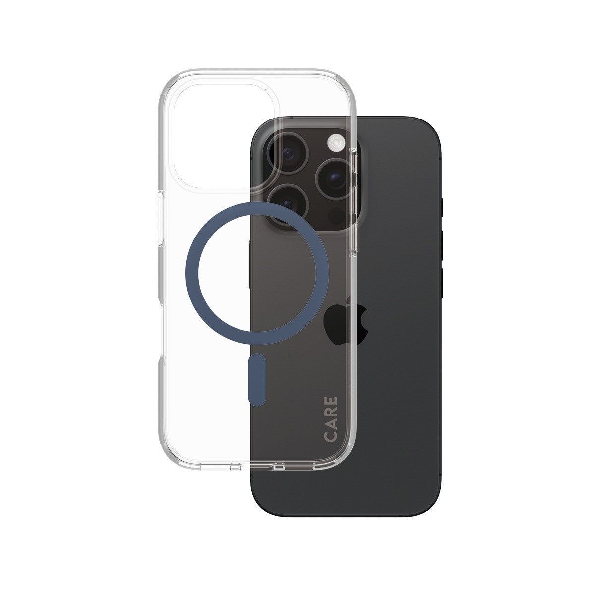 CARE by PanzerGlass iPhone 16 Pro Skal Urban Combat MagSafe Blå