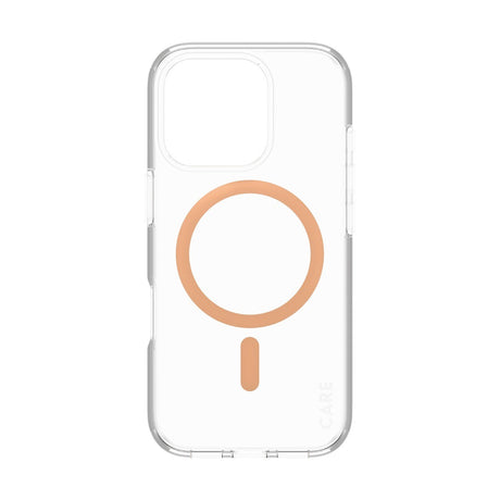 CARE by PanzerGlass iPhone 16 Pro Skal Urban Combat MagSafe Peachy