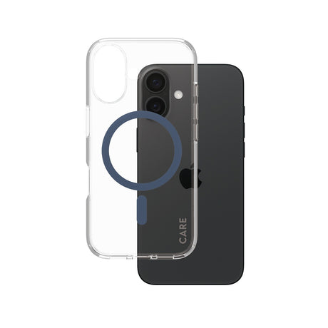 CARE by PanzerGlass iPhone 16 Skal Urban Combat MagSafe Blå