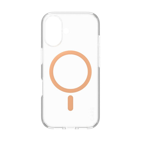 CARE by PanzerGlass iPhone 16 Skal Urban Combat MagSafe Peachy