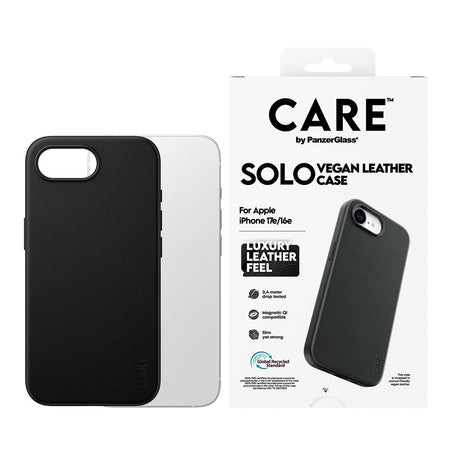 CARE by PanzerGlass iPhone 16e/iPhone 17e Skal Solo MagSafe Svart