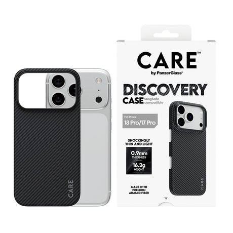 CARE by PanzerGlass iPhone 17 Pro/iPhone 18 Pro Skal Discovery MagSafe Svart
