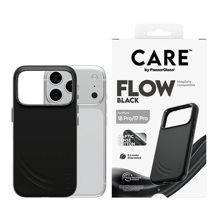 CARE by PanzerGlass iPhone 17 Pro/iPhone 18 Pro Skal Flow MagSafe Svart