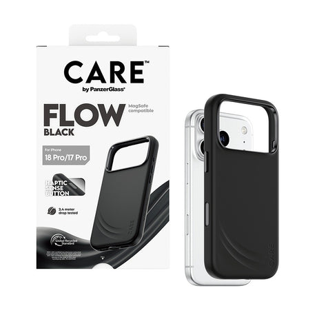 CARE by PanzerGlass iPhone 17 Pro/iPhone 18 Pro Skal Flow MagSafe Svart