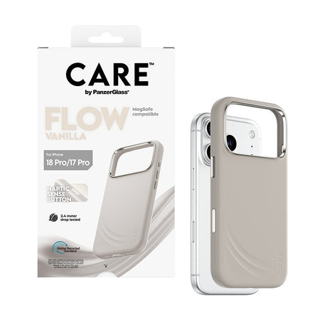 CARE by PanzerGlass iPhone 17 Pro/iPhone 18 Pro Skal Flow MagSafe Vanilla