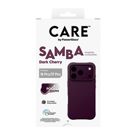 CARE by PanzerGlass iPhone 17 Pro/iPhone 18 Pro Skal Samba MagSafe Cherry