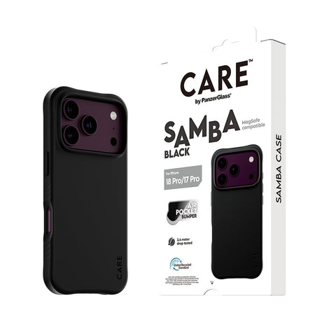 CARE by PanzerGlass iPhone 17 Pro/iPhone 18 Pro Skal Samba MagSafe Svart
