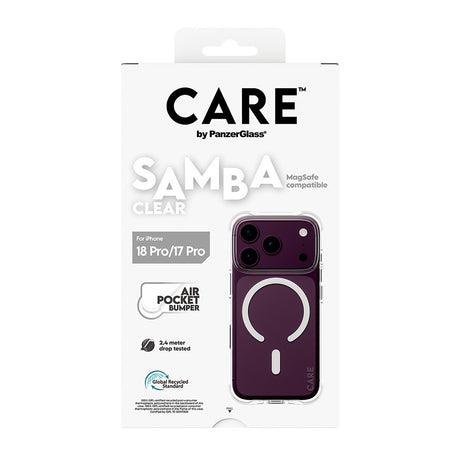 CARE by PanzerGlass iPhone 17 Pro/iPhone 18 Pro Skal Samba MagSafe Transparent