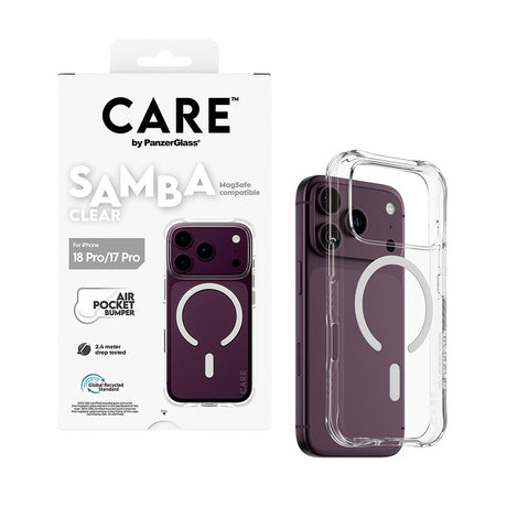 CARE by PanzerGlass iPhone 17 Pro/iPhone 18 Pro Skal Samba MagSafe Transparent