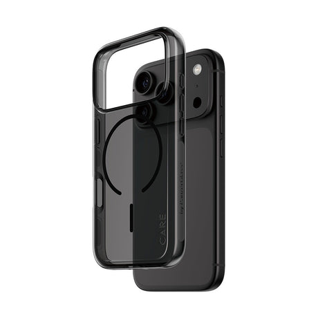 CARE by PanzerGlass iPhone 17 Pro/iPhone 18 Pro Skal Smokey MagSafe Svart