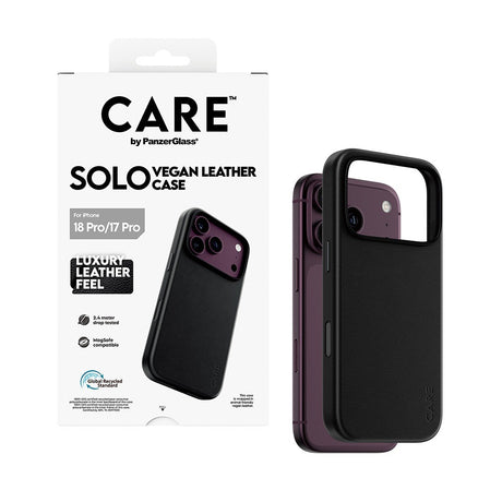CARE by PanzerGlass iPhone 17 Pro/iPhone 18 Pro Skal Solo MagSafe Svart