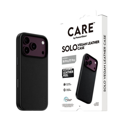 CARE by PanzerGlass iPhone 17 Pro/iPhone 18 Pro Skal Solo MagSafe Svart