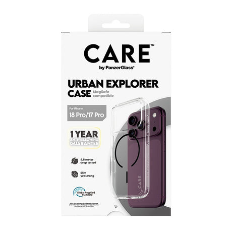 CARE by PanzerGlass iPhone 17 Pro/iPhone 18 Pro Skal Urban Explorer MagSafe Svart