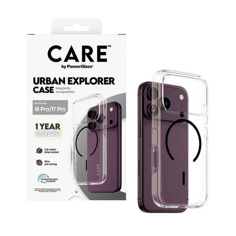 CARE by PanzerGlass iPhone 17 Pro/iPhone 18 Pro Skal Urban Explorer MagSafe Svart