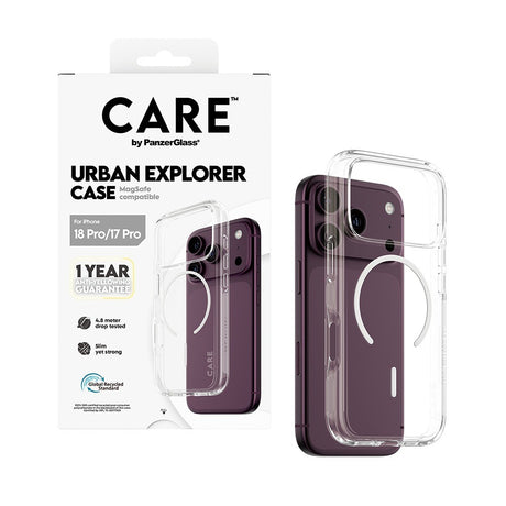 CARE by PanzerGlass iPhone 17 Pro/iPhone 18 Pro Skal Urban Explorer MagSafe Vit