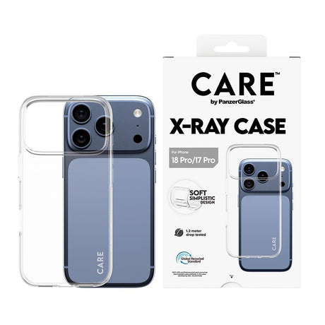 CARE by PanzerGlass iPhone 17 Pro/iPhone 18 Pro Skal X-Ray Transparent