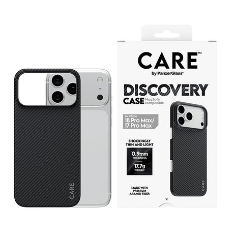 CARE by PanzerGlass iPhone 17 Pro Max/iPhone 18 Pro Max Skal Discovery MagSafe Svart