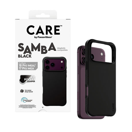 CARE by PanzerGlass iPhone 17 Pro Max/iPhone 18 Pro Max Skal Samba MagSafe Svart