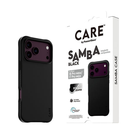 CARE by PanzerGlass iPhone 17 Pro Max/iPhone 18 Pro Max Skal Samba MagSafe Svart