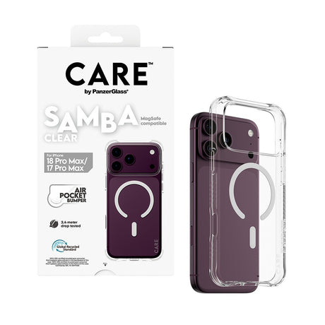 CARE by PanzerGlass iPhone 17 Pro Max/iPhone 18 Pro Max Skal Samba MagSafe Transparent